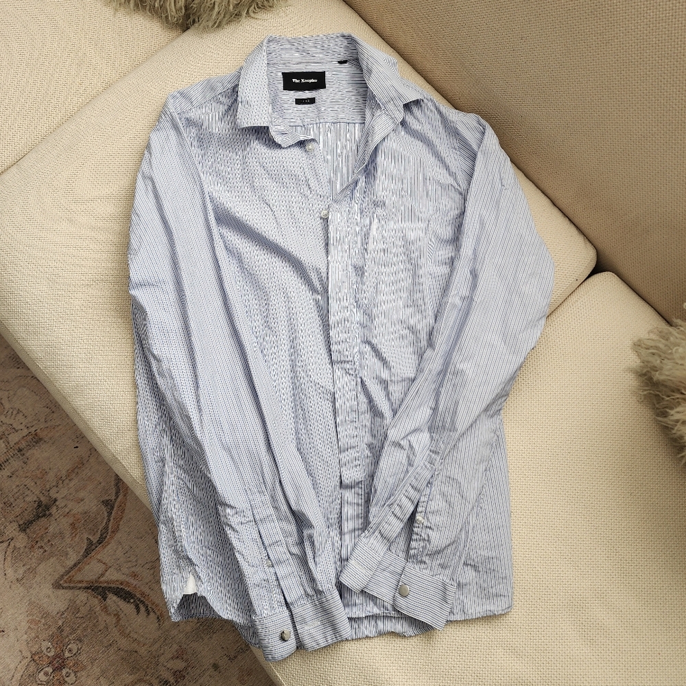 The Kooples Striped Fitted Dress Shirt